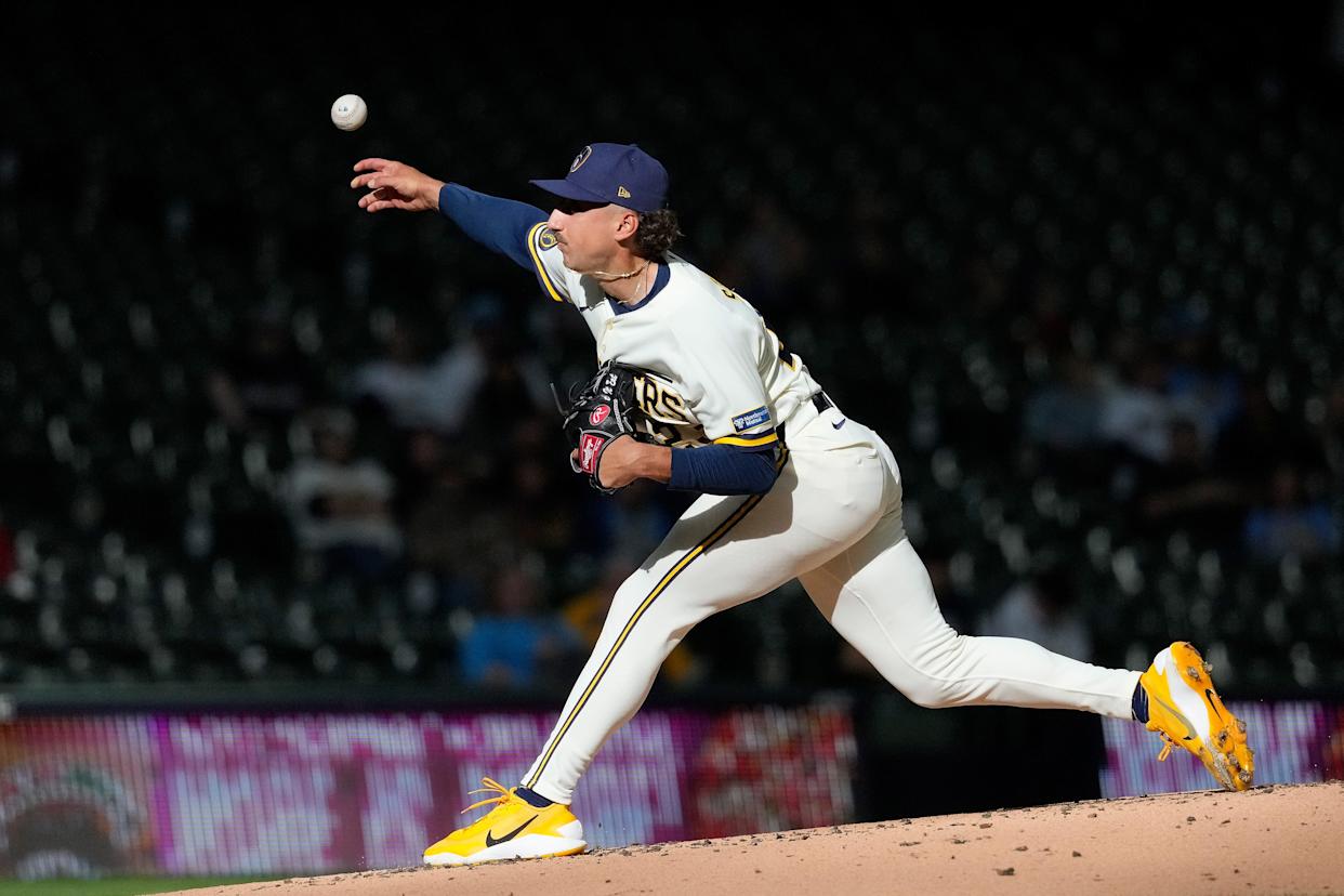Brandon Sproat entered his May 5 start against the Cardinals with a 6.37 ERA across six games.