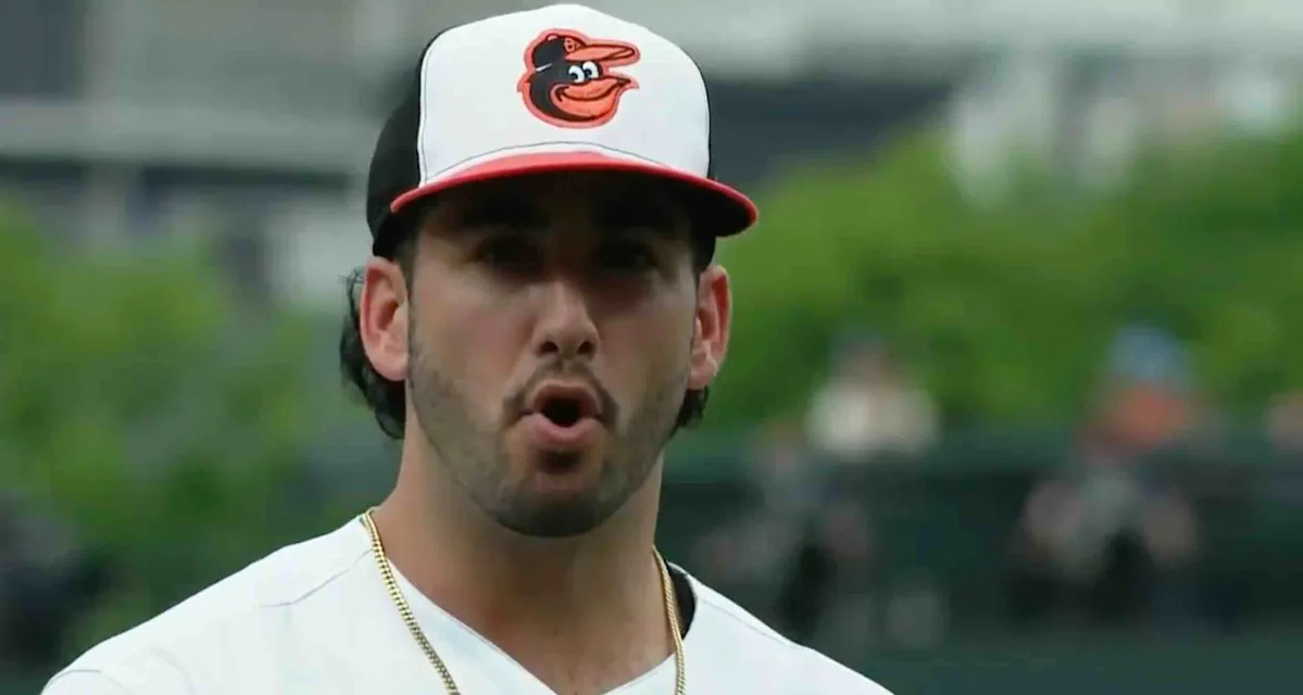 Orioles pitcher Anthony Nunez provides mid-game gender reveal to family watching at home