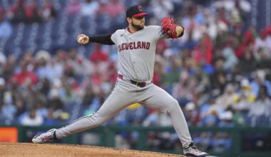 Guardians Lose Game 2 as Offense Struggles Against Wheeler