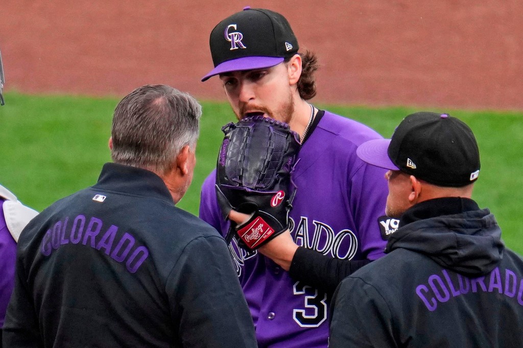 Colorado Rockies' Chase Dollander dodges major elbow injury but could miss a month