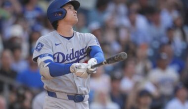 Shohei Ohtani leads Dodgers past Padres with leadoff homer, 5 scoreless innings – Orange County Register