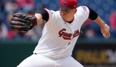Angel Martinez hits leadoff homer, Parker Messick has solid outing in Guardians' 4-2 win over Angels