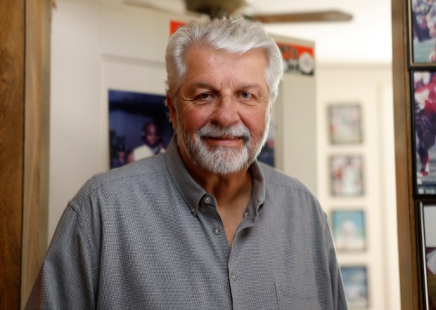 Bill Laskey poses for a photograph in his office in Burlingame, Calif., on Thursday, April 30, 2026. (Nhat V. Meyer/Bay Area News Group)