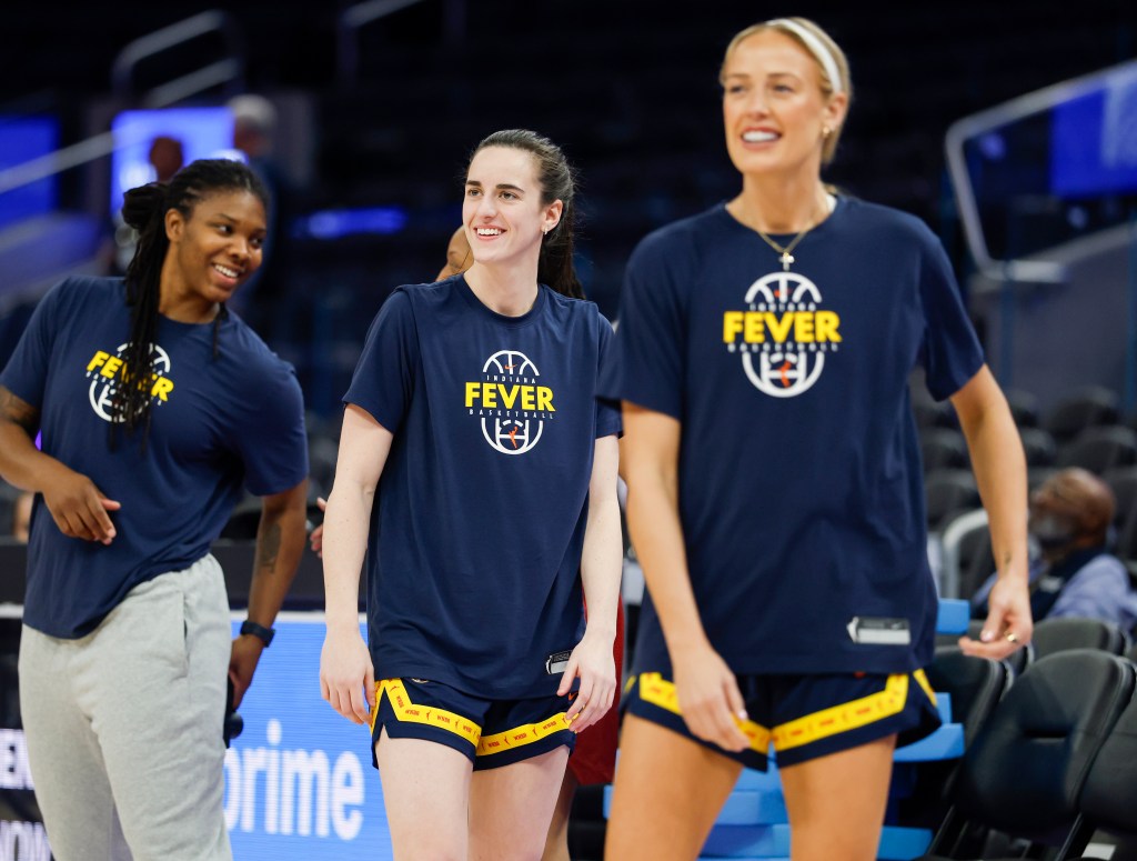 Fever's Caitlin Clark raves about SF Giants, Ballhalla, Steph Curry
