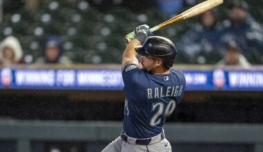 AL Injury Notes: Raleigh, Suarez, Jenkins, Smith