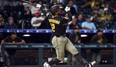San Diego Padres Hitter of the Month, April 2026: Luis Campusano - Padres