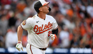 BALTIMORE, MD – MARCH 26: Pete Alonso #25 of the Baltimore Orioles during a game against the Minnesota Twins at Oriole Park at Camden Yards on March 26, 2026 in Baltimore, Maryland.