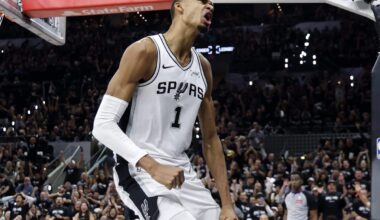 Victor Wembanyama, with Spurs needing a response, passes first big postseason test
