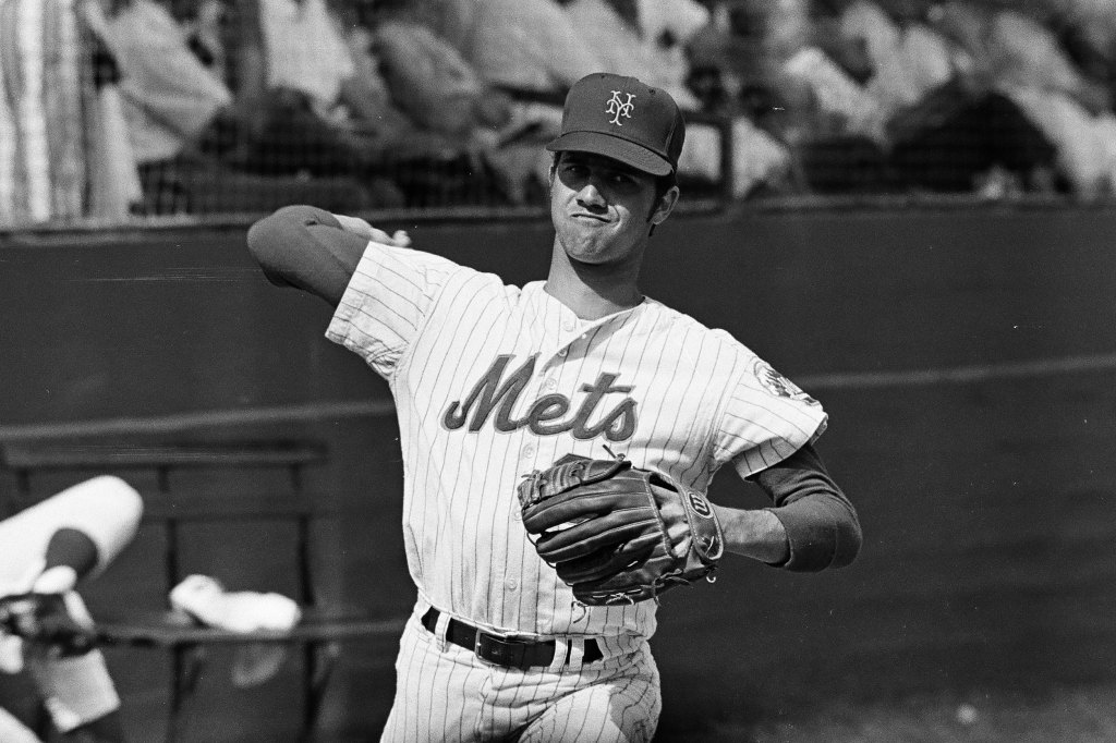 Buzz Capra of the New York Mets on March 1, 1972.