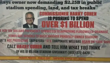 Have you gotten a scary mailer warning against a Rays stadium deal? Beware, it's from a dead guy