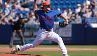 Mets expected to promote RHP Jonathan Pintaro; Jonah Tong to pitch again in Reds series: report - SNY
