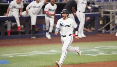 Joe Mack scores game winning run in wild walk-off win - Marlins