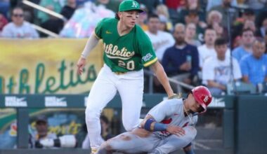 Kurtz grand slam lifts Athletics past Cardinals