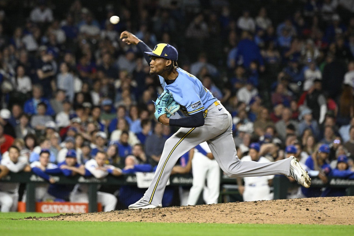 Abner Uribe Hasn't Found His Slider, and It's Limiting His Effectiveness - Brewers