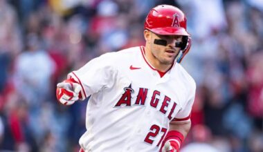 Angels grab back-to-back wins over Rangers behind Trout's first inning home run