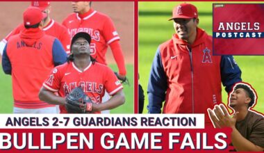 ANGELS POSTCAST: Kurt Suzuki's bullpen game BACKFIRES, Halos crushed EARLY in 7-2 loss to the Cleveland Guardians