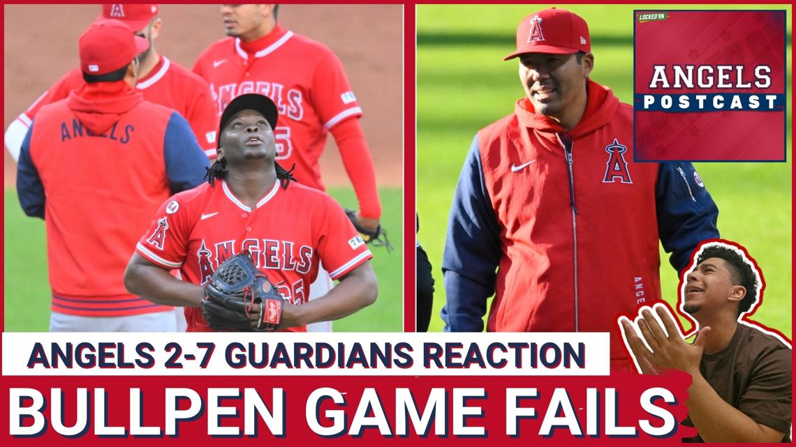 ANGELS POSTCAST: Kurt Suzuki's bullpen game BACKFIRES, Halos crushed EARLY in 7-2 loss to the Cleveland Guardians