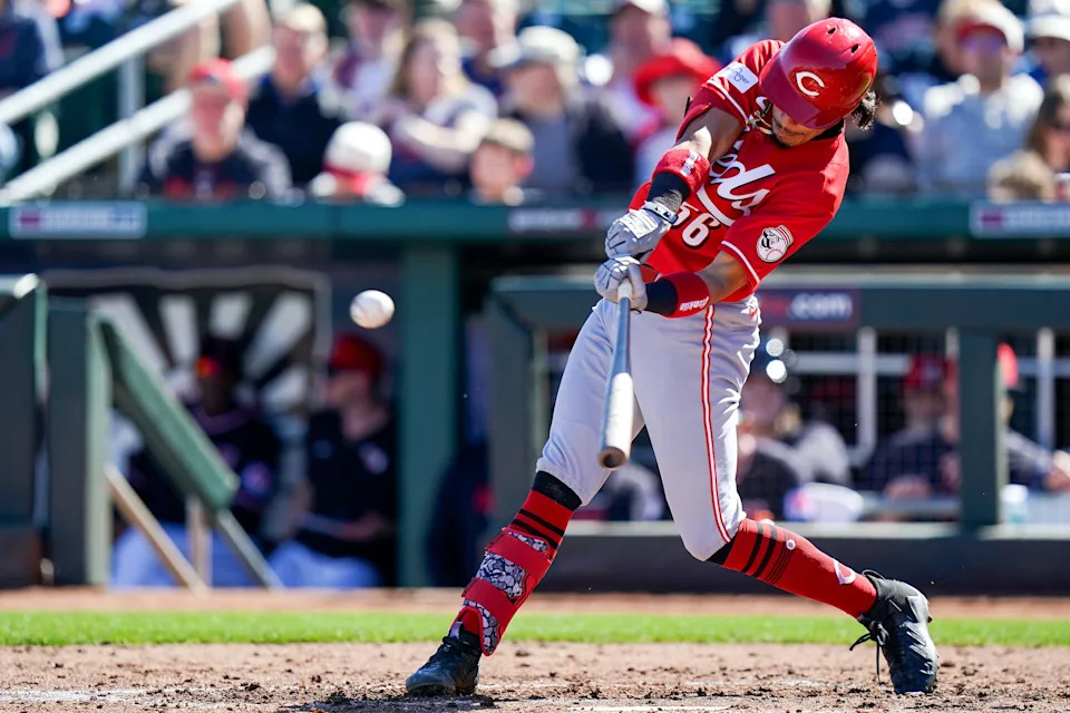 Infielder Edwin Arroyo ranks third among MLB Pipeline's top Reds prospects.