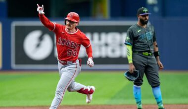 Los Angeles Angels defeat Tampa Bay Rays 14-3