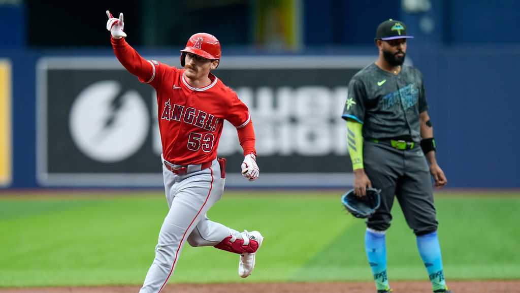 Los Angeles Angels defeat Tampa Bay Rays 14-3