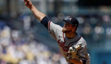 Bryce Elder stifles Dodgers' bats as Braves take series with 7-2 win