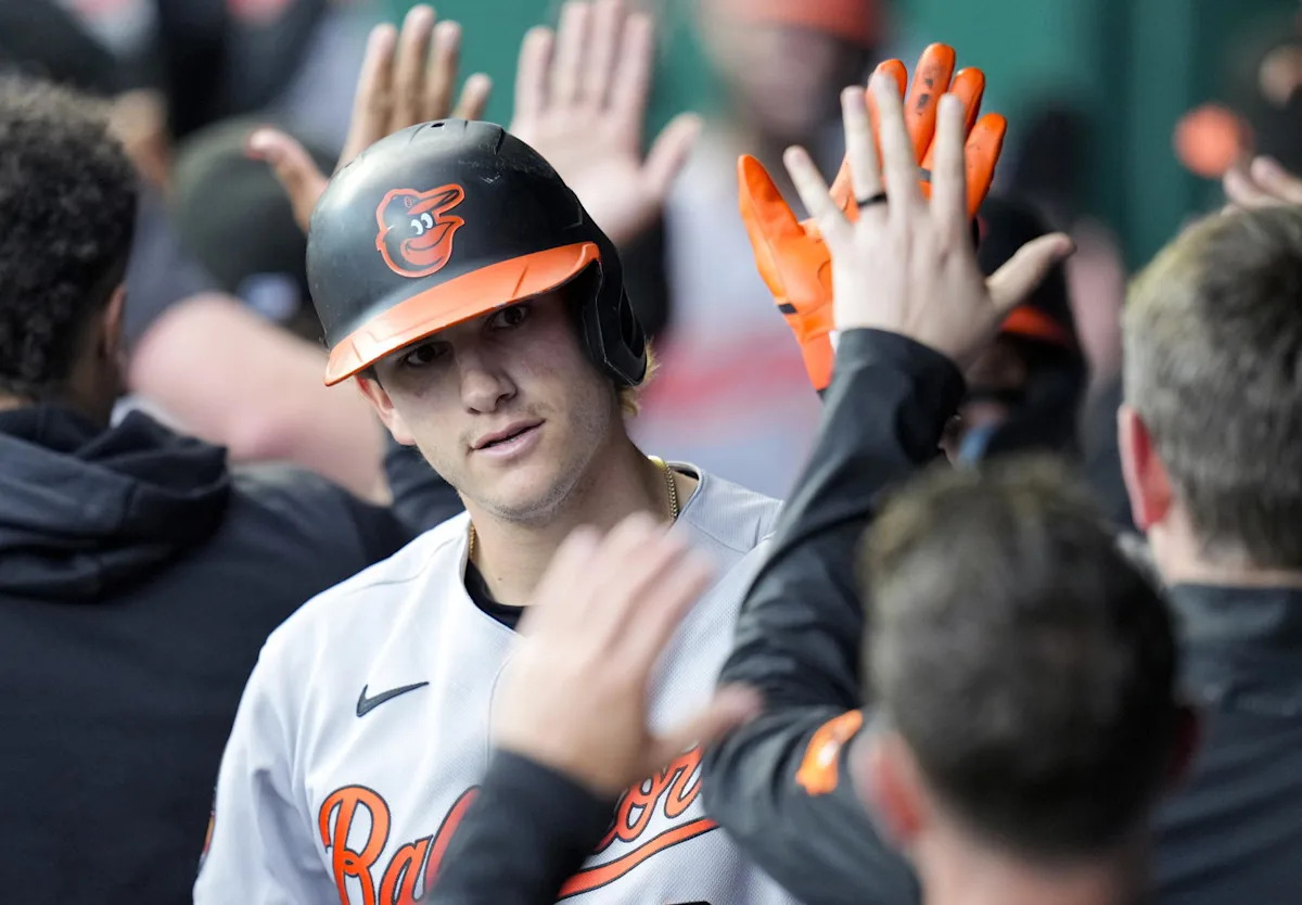 Baltimore Orioles Announce Coby Mayo Injury Update After Removal From Lineup
