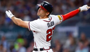Braves' Matt Olson evolving, matching iconic starts by Mickey Mantle, Babe Ruth, Tris Speaker