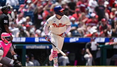 Kyle Schwarber Tied for MLB HR Lead After Philadelphia Phillies Win