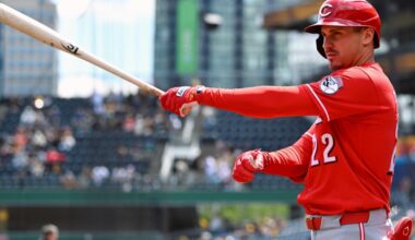 One more shot for TJ Friedl in the Reds lineup