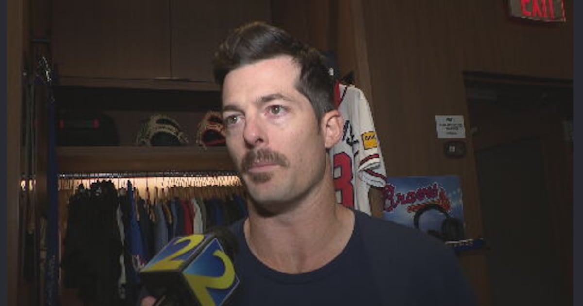 Braves outfielder shares origin of Mustache May, message of support – WSB-TV Channel 2