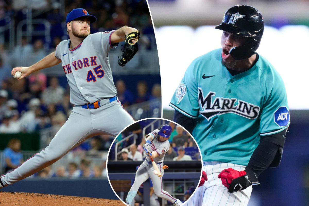 Juan Soto-less Mets shut out as Marlins hand them fourth straight loss