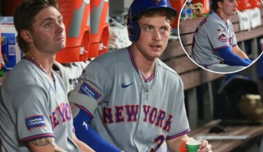 Mets start rookie outfield trio in team's surprise youth movement push