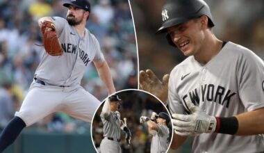 Yankees' offense keep things going against A's for fifth straight victory