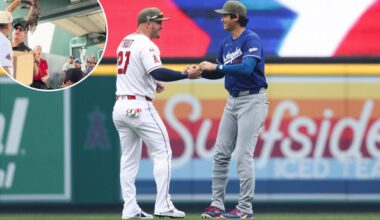 Viral video shows Dodgers fan catching wild opossum at Angel Stadium during Freeway Series sweep