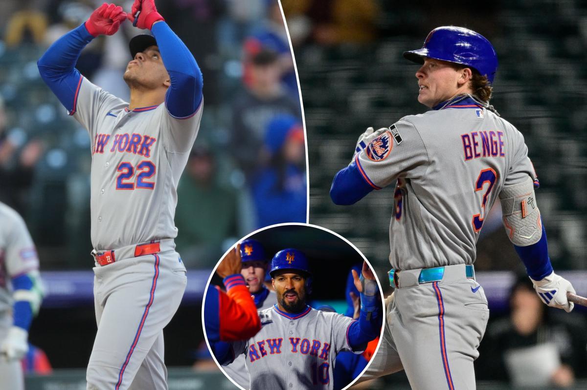 Mets win third straight game as bats come alive against Rockies