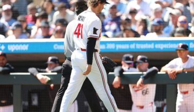 No news yet on Twins pitcher Joe Ryan, who left Sunday's game with right elbow soreness