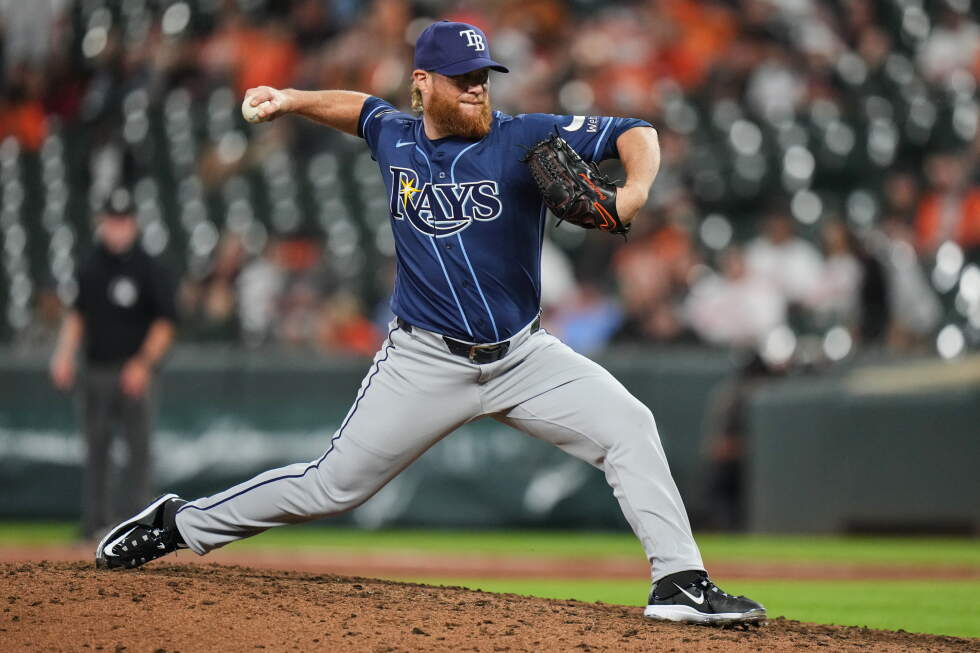 Craig Kimbrel throws scoreless inning after signing with Tampa Bay Rays