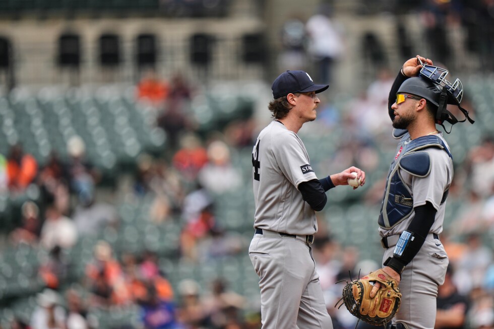 Yankees lefty Max Fried pulled from start at Baltimore with sore elbow