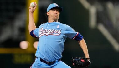 Rangers' Jacob deGrom reaches 1,900 Ks as 2nd-fastest by games and innings