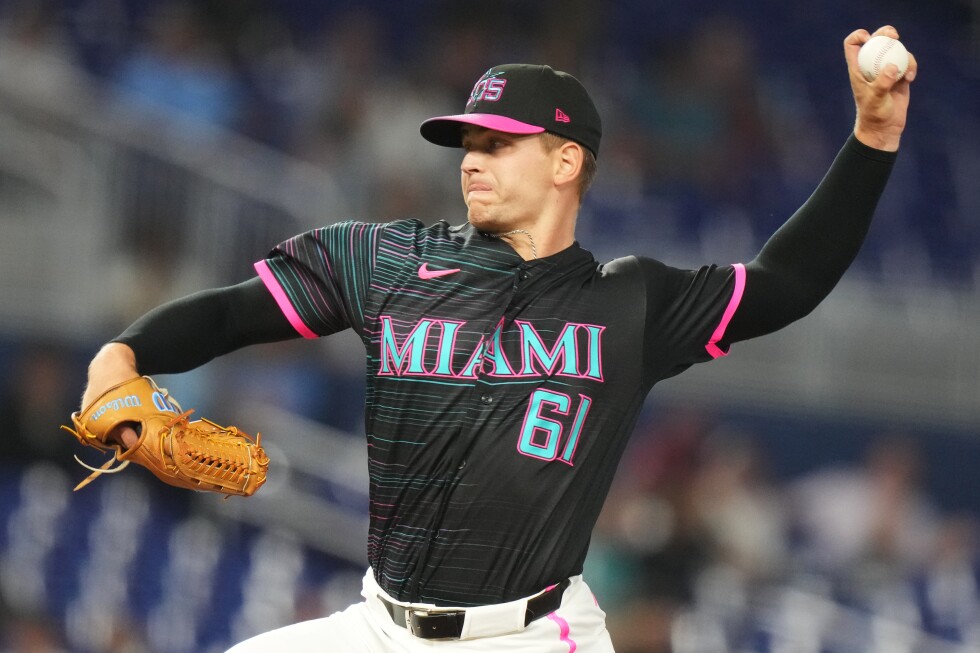 Marlins put No. 2 pitching prospect Robby Snelling on IL