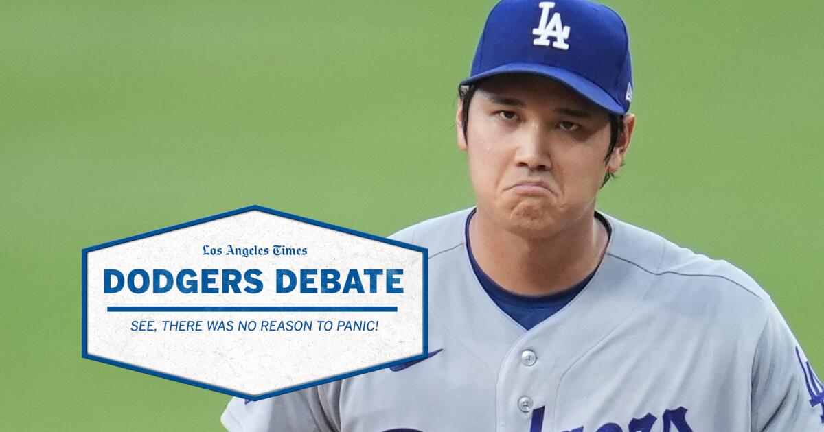 Dodgers Debate: See, there was no reason to panic!