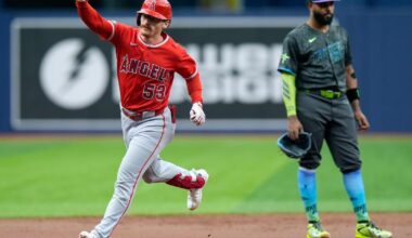 Wade Meckler starts Angels' rout of Rays with a grand slam