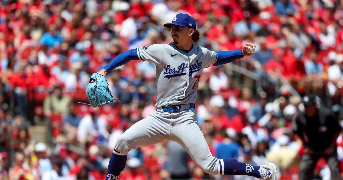 Justin Wrobleski shines as Dodgers end 4-game losing streak