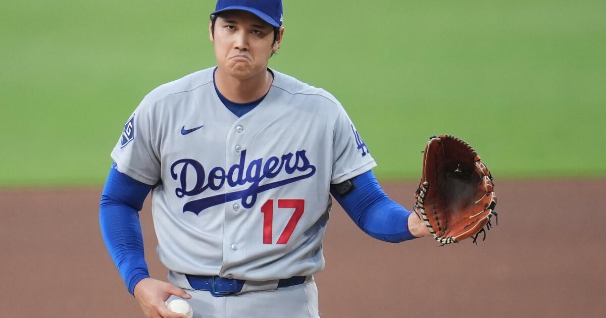 Do Dodgers need "Will he hit?" drama every time Shohei Ohtani pitches?