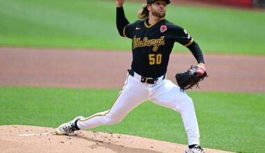 Pirates put Mlodzinski on the restricted list, saying he wasn’t ready to pitch Sunday. Griffin to IL – Butler Eagle