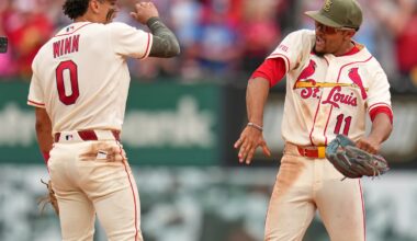 Burleson, Winn spark Cardinals to 4-2 victory over Royals in Game 2 of I-70 series