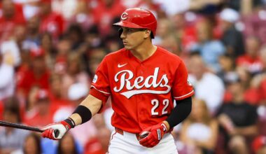 Cincinnati Reds outfielder JJ Bleday (22) at bat
