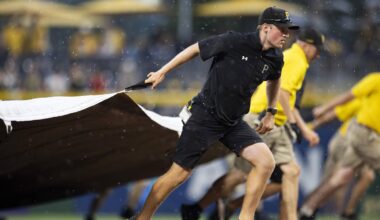 Pirates vs. Reds Game Hit With Rain Delay