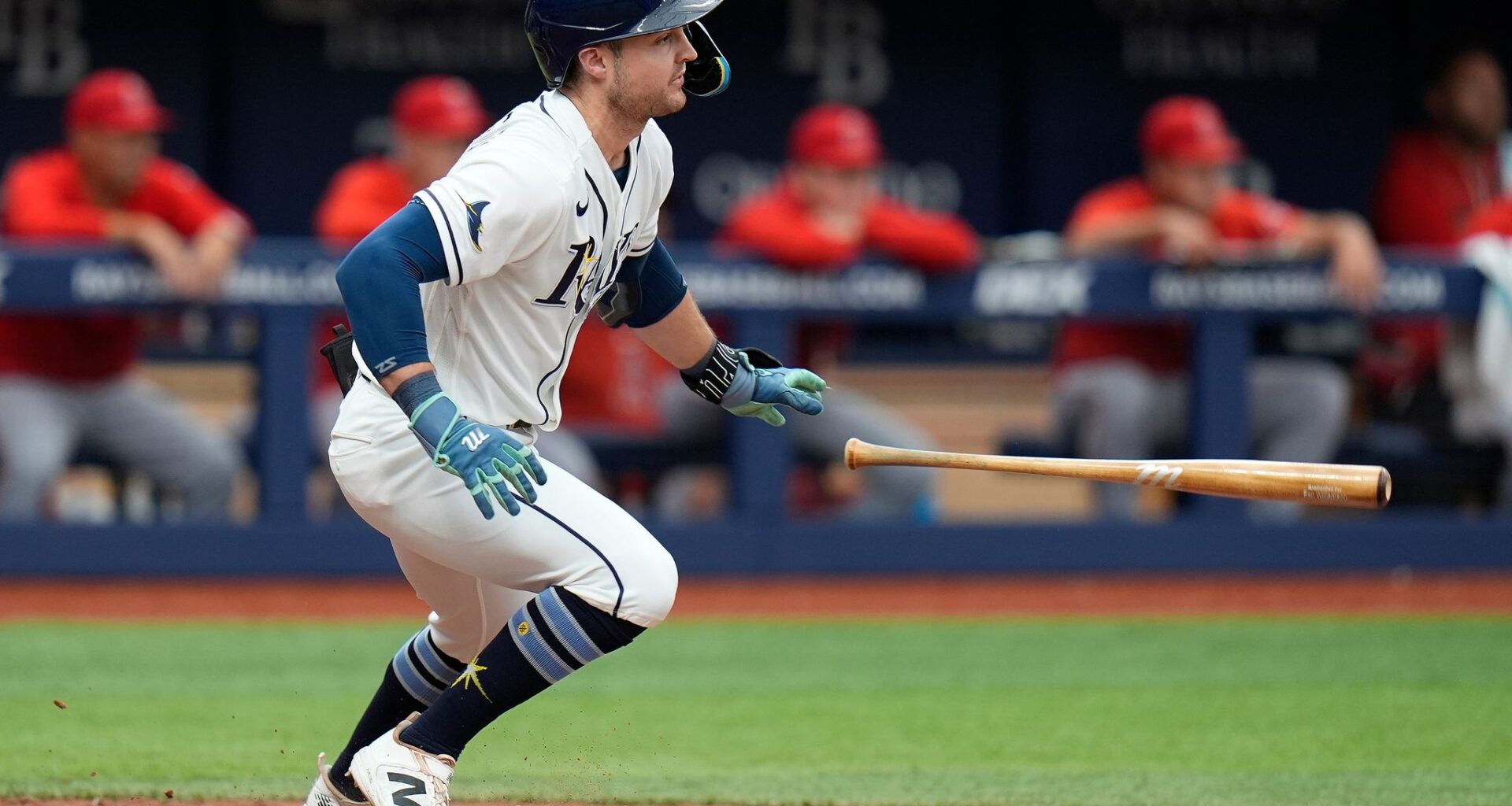 McClanahan and Aranda power the Rays to a 5-2 victory over the Angels