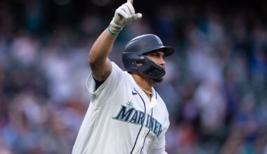 Mariners first baseman Josh Naylor is back in the lineup for Wednesday's game against the Mets